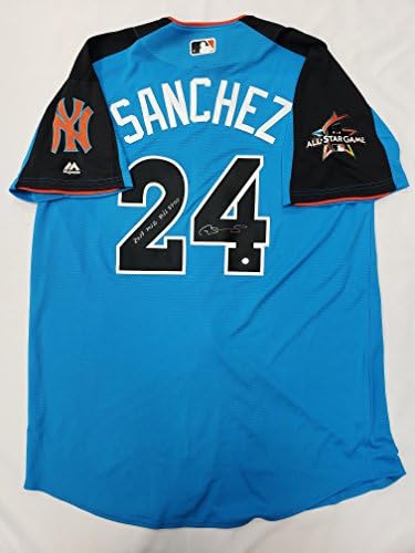 Gary Sanchez, New York Yankees Blue 2017 MLB All Star Maçı Forması ile Anlaştı