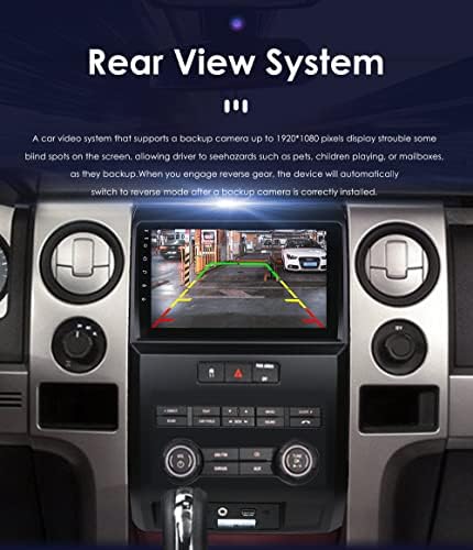 Ford F150 P415 Raptor Manuel AC 2008-2014 için Araba Radyo Stereo, Carplay / Android Otomatik Ayna Bağlantılı Android 12 Araba Stereo