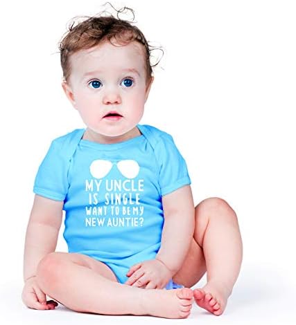 AW Modası Amcam Bekar Yeni Teyzem Olmak istiyorum-Amcam Beni Seviyor-Sevimli Tek Parça Bebek Bebek Tulumu