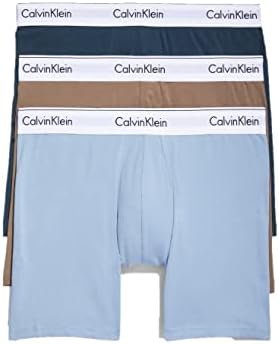 Calvin Klein Erkek Modern Pamuklu Streç 3'lü Boxer Kısa