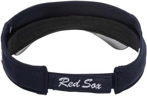 OC Spor Boston Red Sox MLB Güneşlik Golf Şapka Kap Lacivert w / Kırmızı B Logo Yetişkin erkek Ayarlanabilir