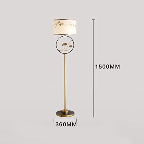 LXHLDD Zemin lambası Zemin lambası Oryantal Tarzı Ferforje Dekoratif lamba 209/5000 İskandinav Minimalist Yaratıcı Edebi ve