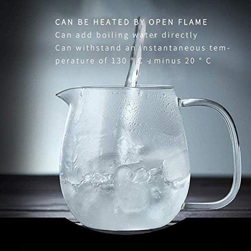 CHAİODENGZİ fincan cam kupa sürahi kapak buz Kolay temizlenebilir Dökmek kolay Şarap suyu için Ideal Süt soğuk su sıcak kahve vb Restoran