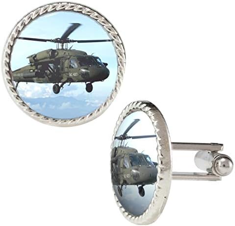 Arthwick Mağaza FAC Siyah Şahin H60 Helikopter Gunship Savaş Ordu Kol Düğmeleri