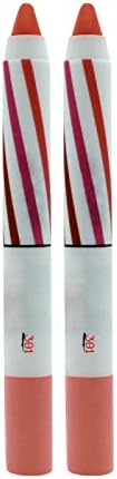 2 adet Ruj kalemi Dudak Kalemi Kadife İpek Dudak Parlatıcısı Makyaj Uzun Ömürlü Lipliner Kalem Seksi Dudak Rengi Değişen Ruj
