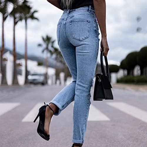 Jean's Posh Kiler kadın Sokak Vintage Bakır Yıkama Kot Pantolon Kadife Kadın